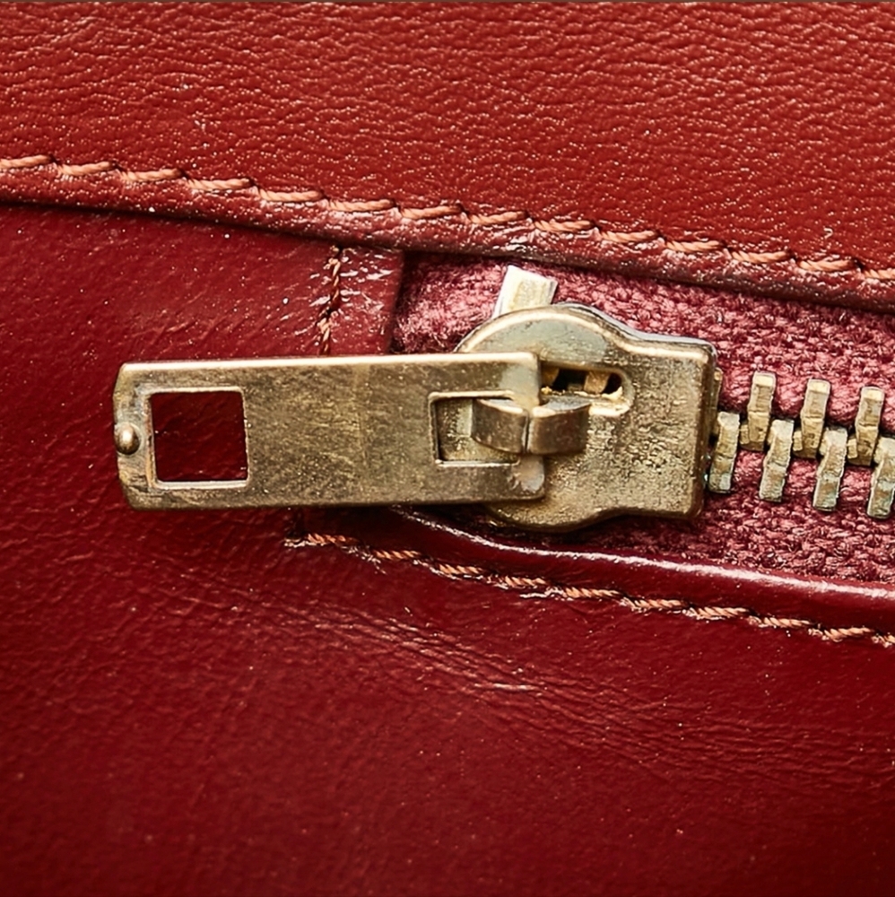 Rare⚜️Cartier Must de Cartier Leather Tote Bag - Picture 11 of 15